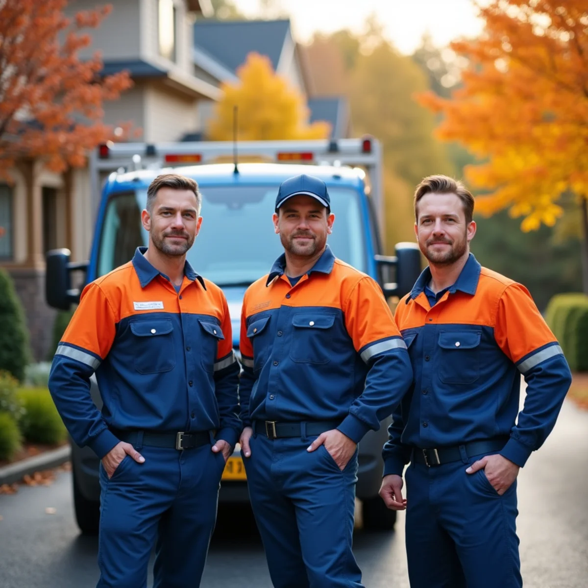 Werth-Aire HVAC service van and technicians in Pittsburgh's North Hills
