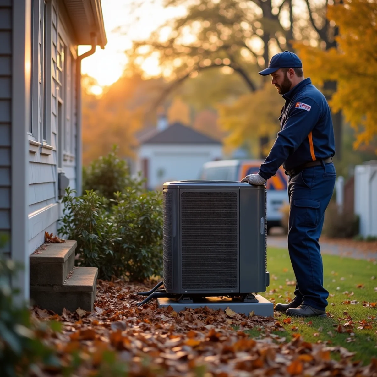 Dual-fuel heat pump and gas furnace system at a Pittsburgh home