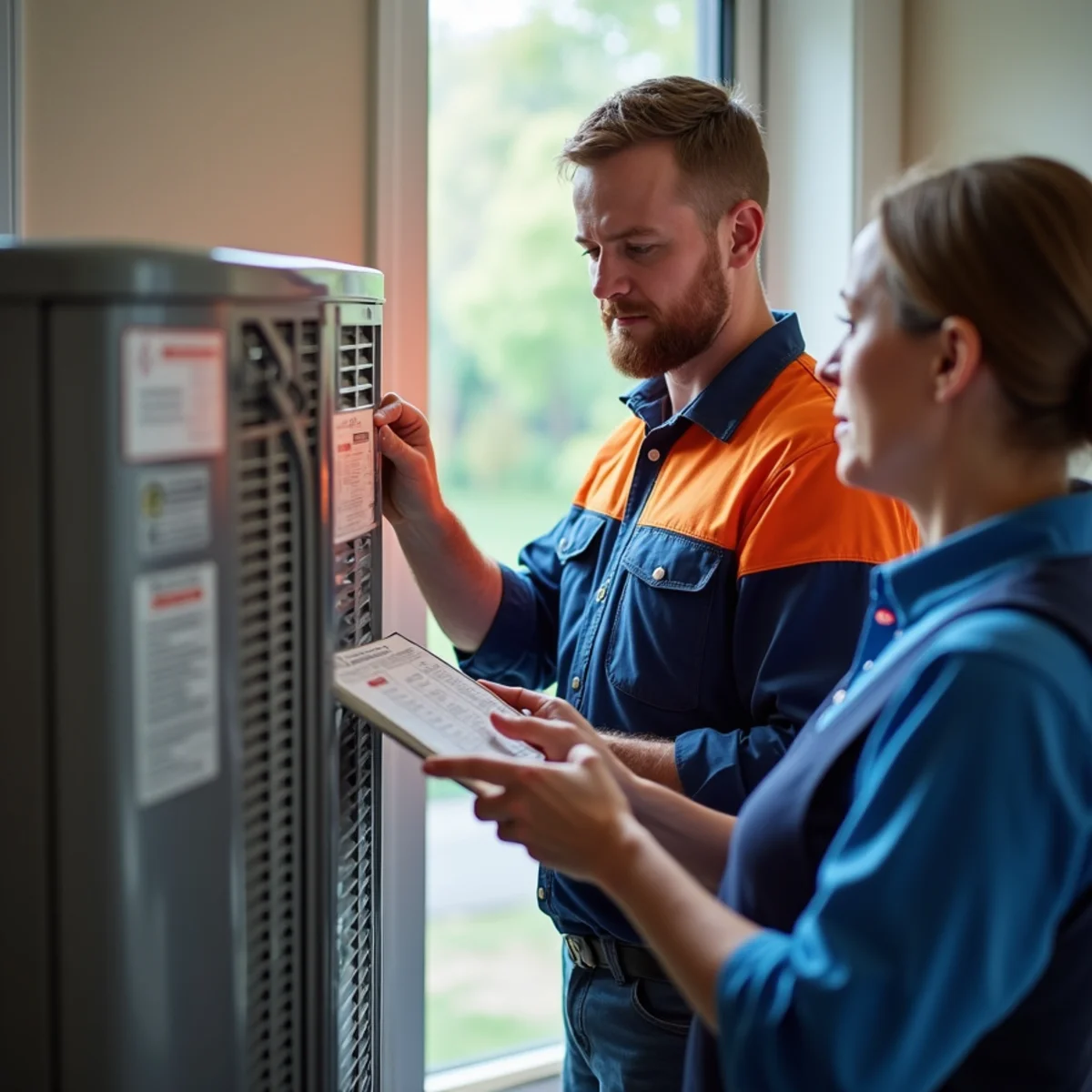 High-efficiency HVAC system installed at a Pittsburgh home
