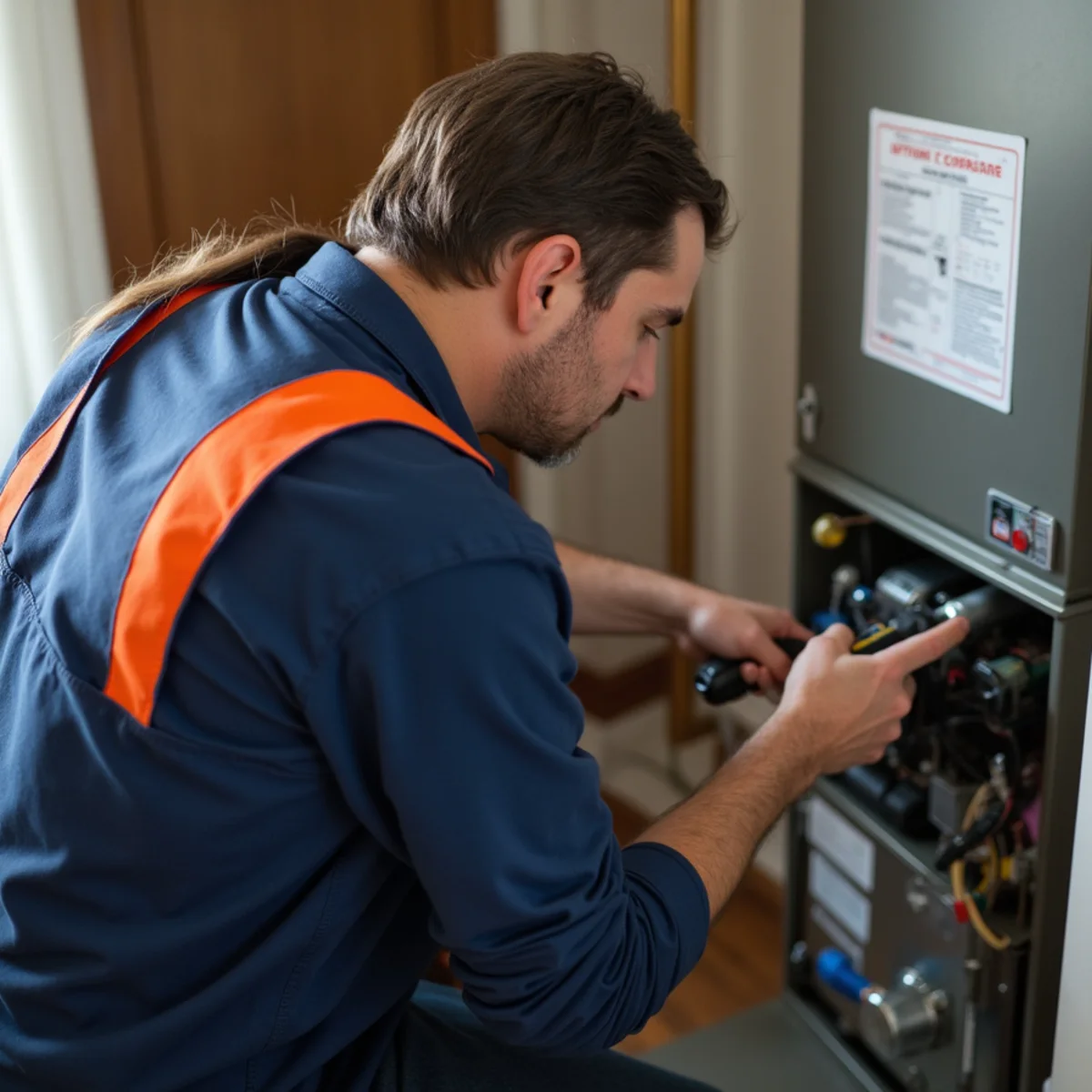 HVAC service at a Aliquippa, PA home by Werth-Aire