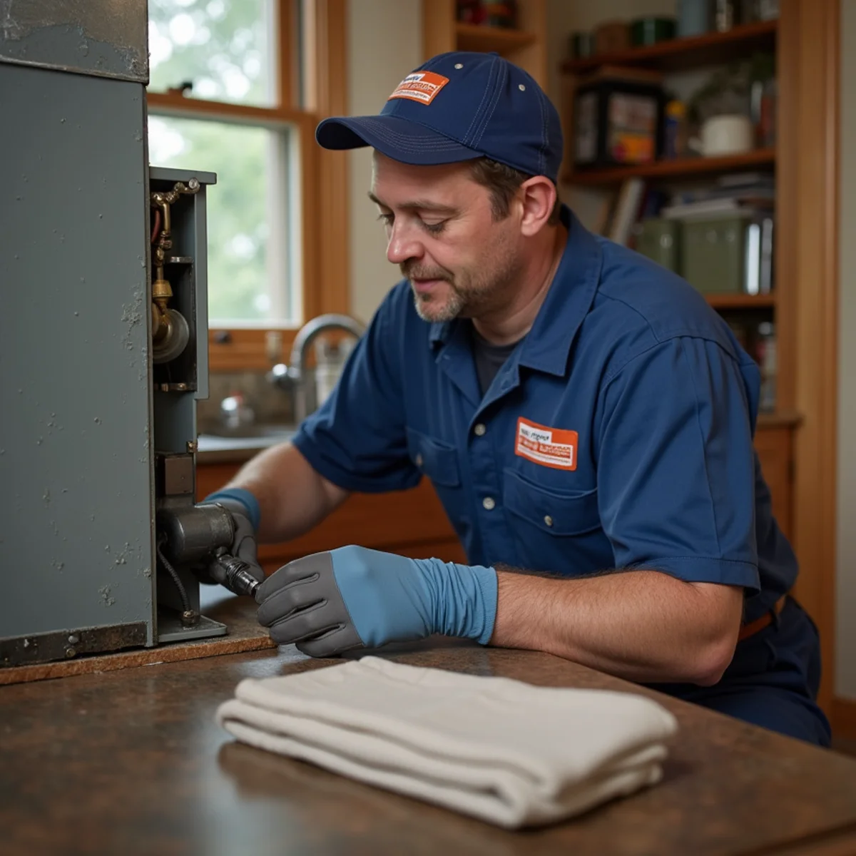 HVAC service at a Avalon, PA home by Werth-Aire