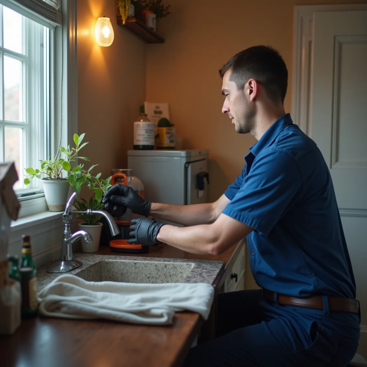 HVAC service at a Beaver Falls, PA home by Werth-Aire