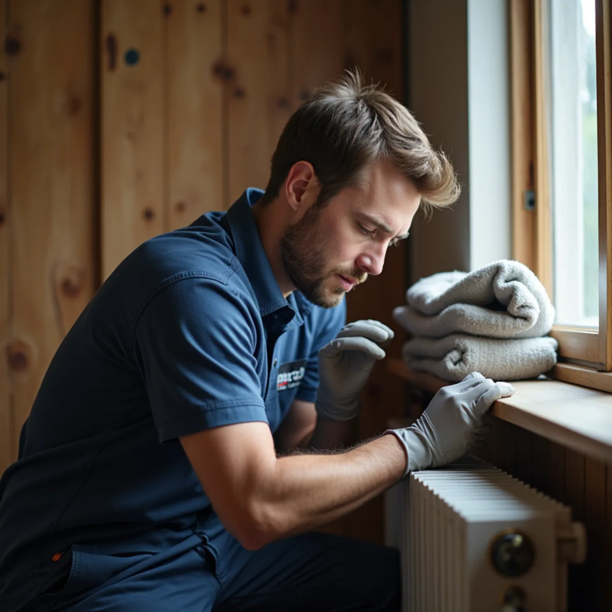 HVAC service at a Bellevue, PA home by Werth-Aire