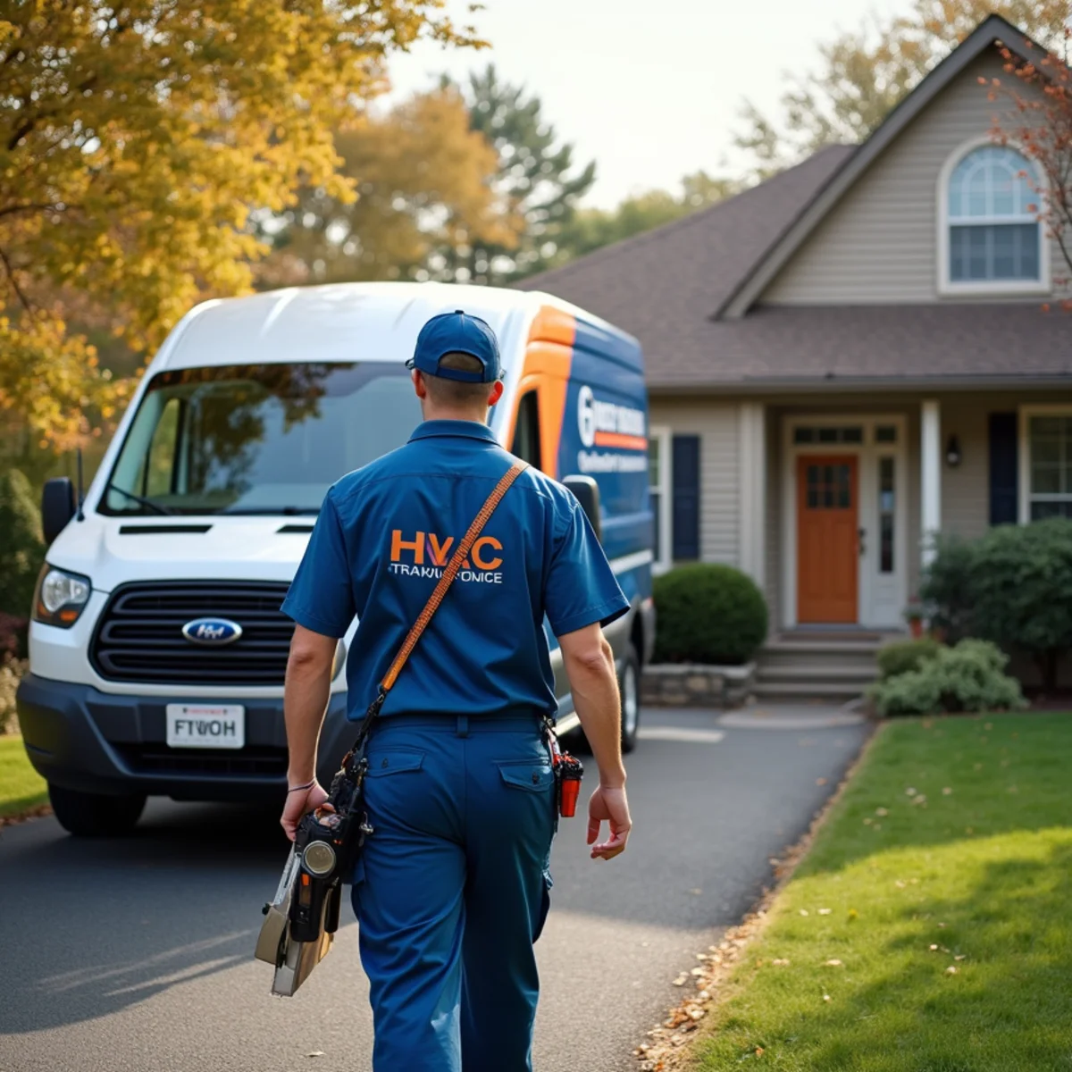 Werth-Aire installing a high-efficiency system in a Cranberry Township, PA home