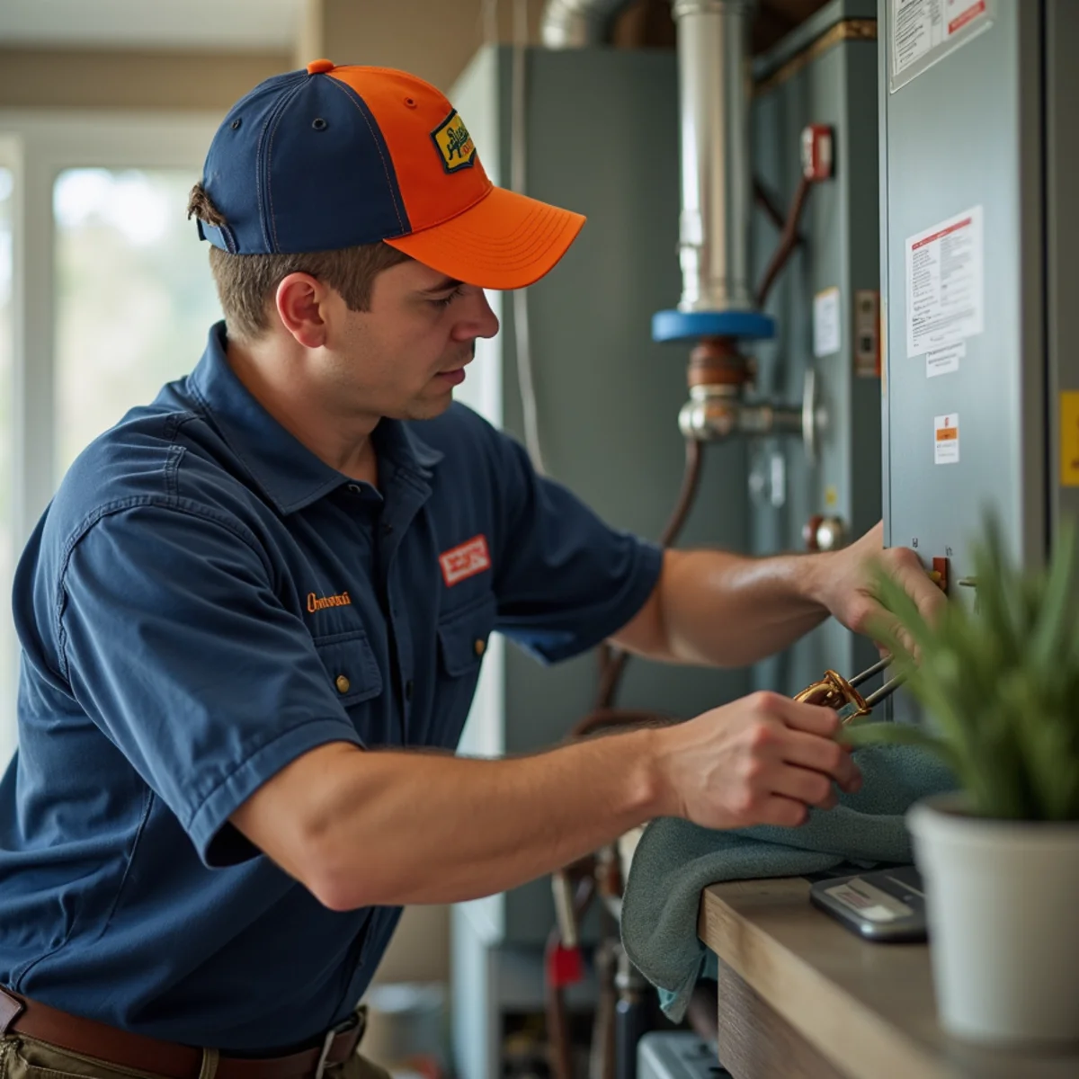 HVAC service at a Franklin Park, PA home by Werth-Aire