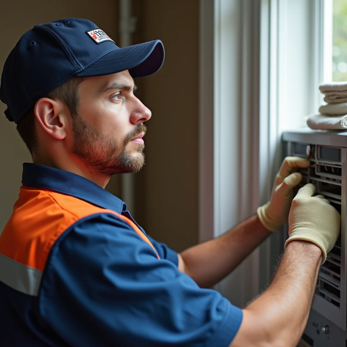 HVAC service at a Indiana, PA home by Werth-Aire