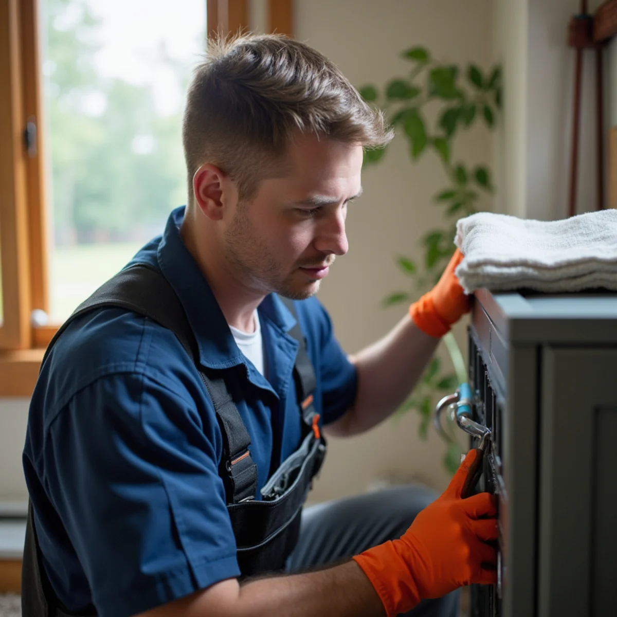 HVAC service at a Lower Burrell, PA home by Werth-Aire