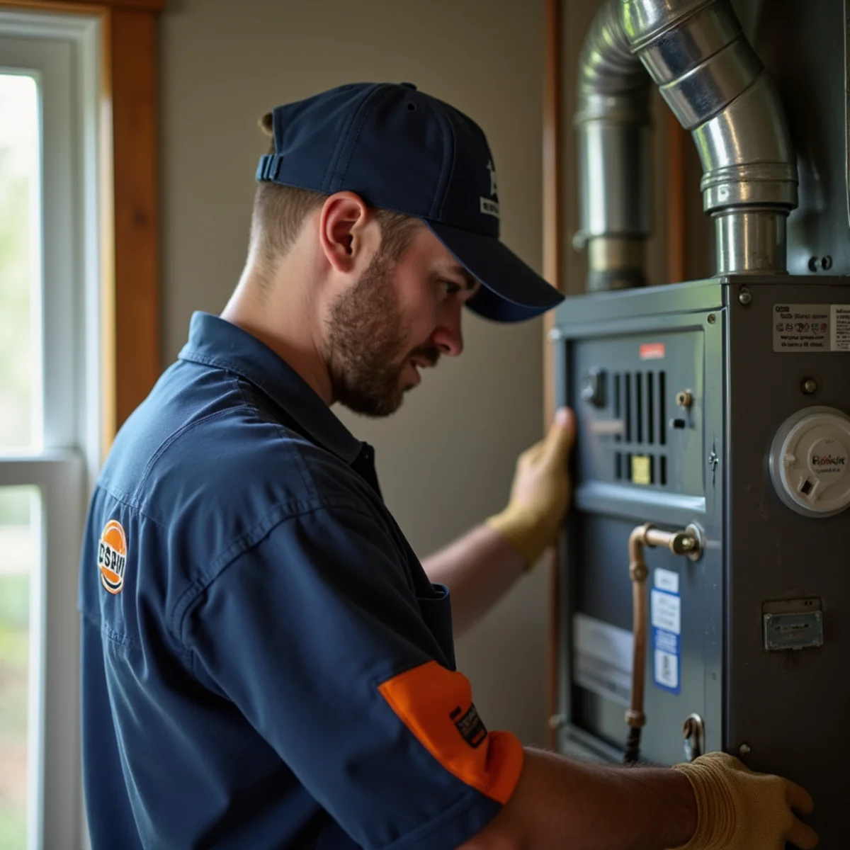 HVAC service at a Natrona Heights, PA home by Werth-Aire