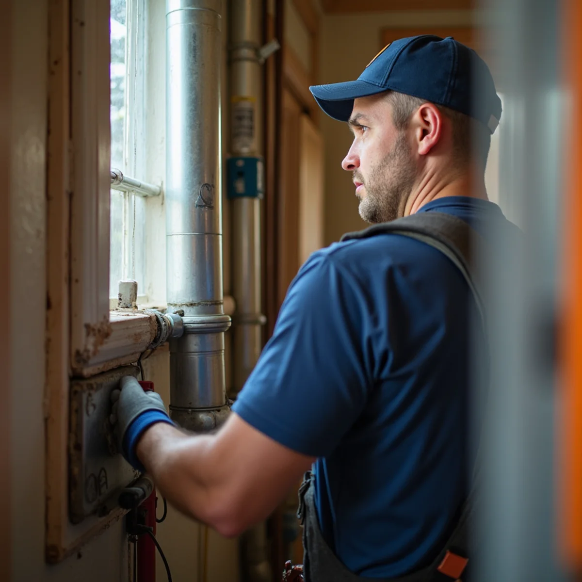 HVAC service at a Plum Borough, PA home by Werth-Aire