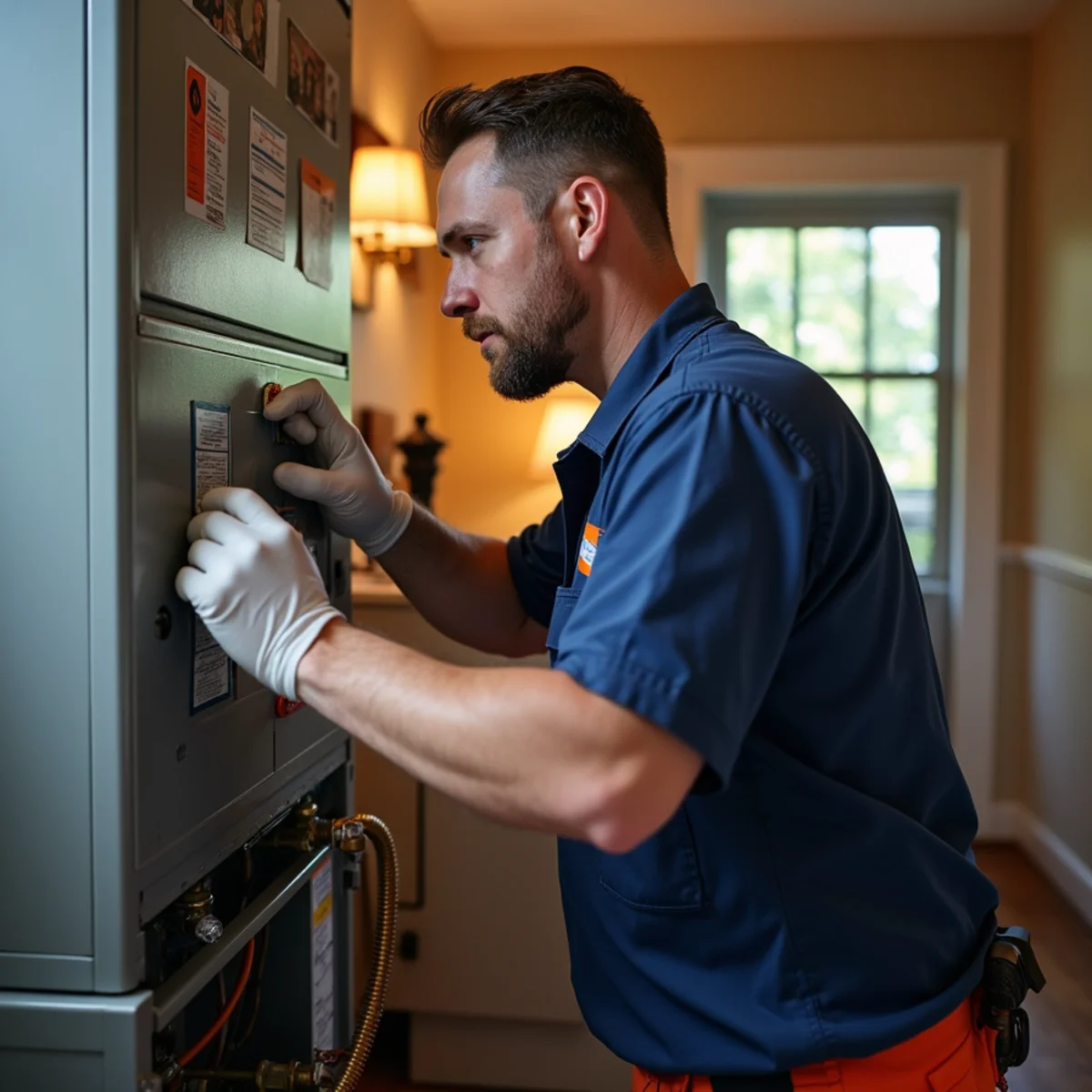 HVAC service at a West View, PA home by Werth-Aire