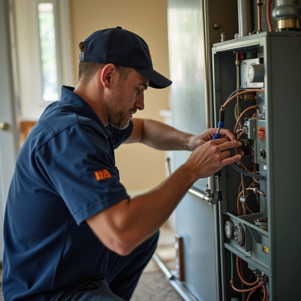 HVAC service at a Whitehall, PA home by Werth-Aire