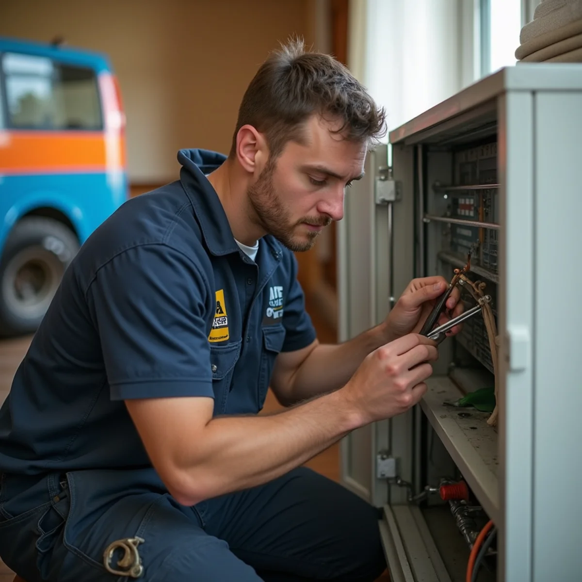HVAC service at a Zelienople, PA home by Werth-Aire